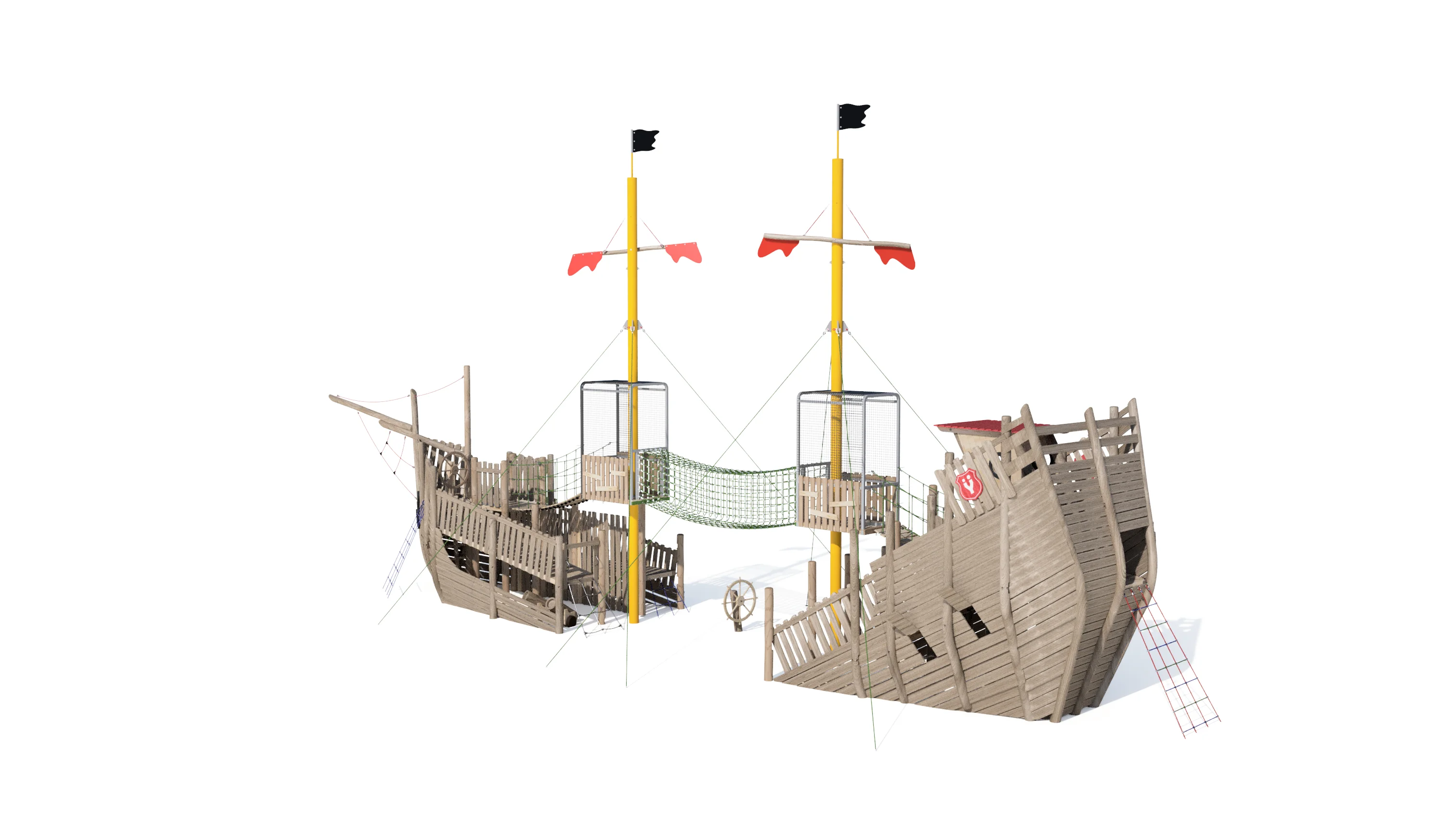3D Render — Shipwreck object View
